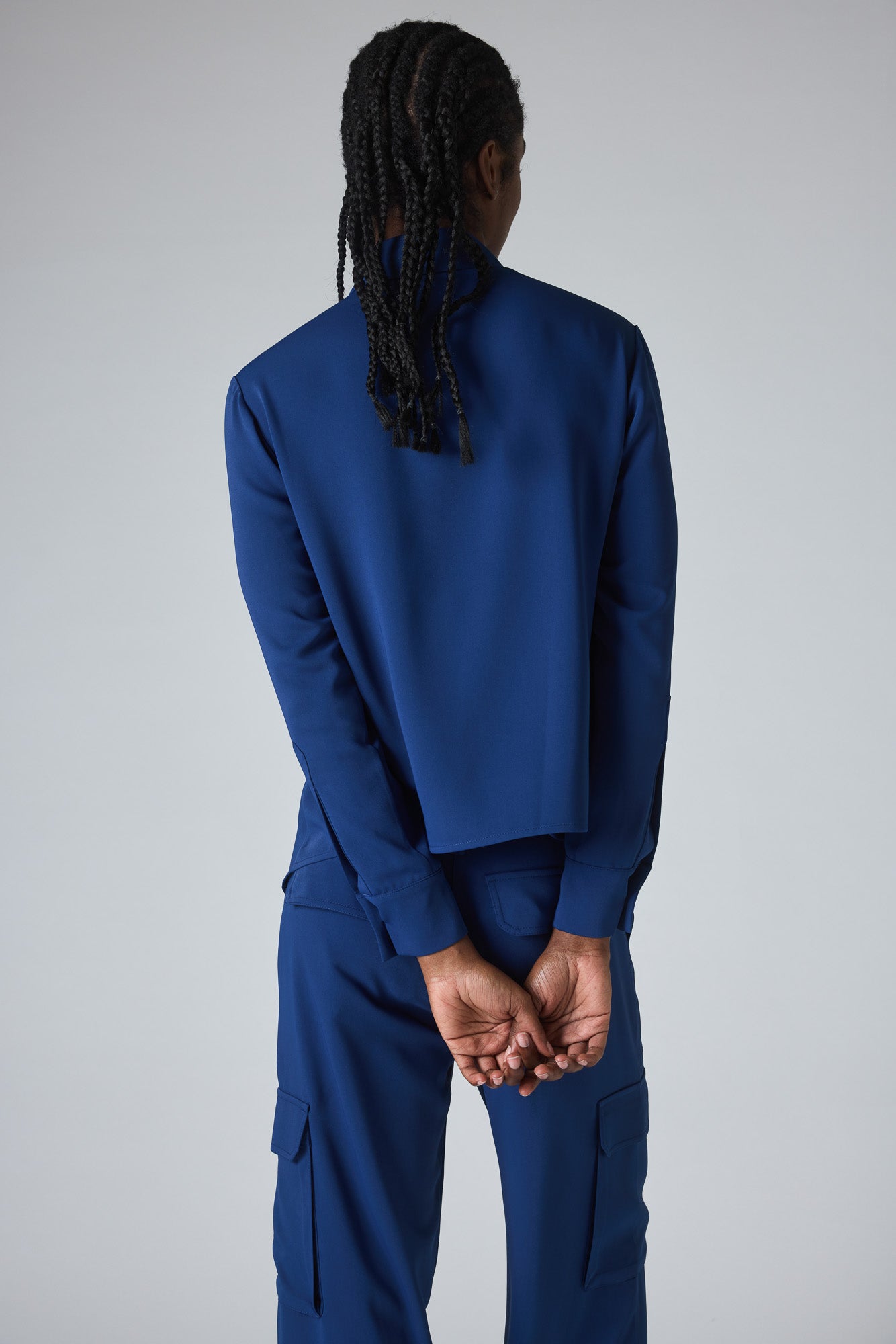 Handkerchief With a Zipper Blouse