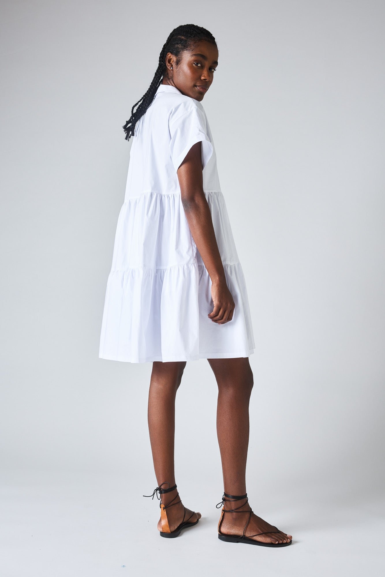 Walking On Air Poplin Dress