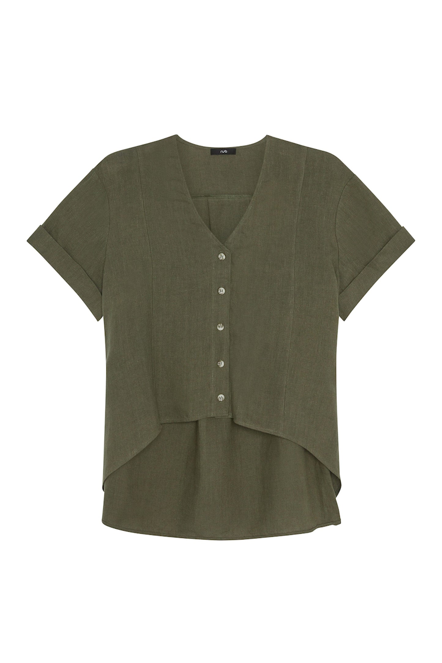 Drifter Oversized Linen Top