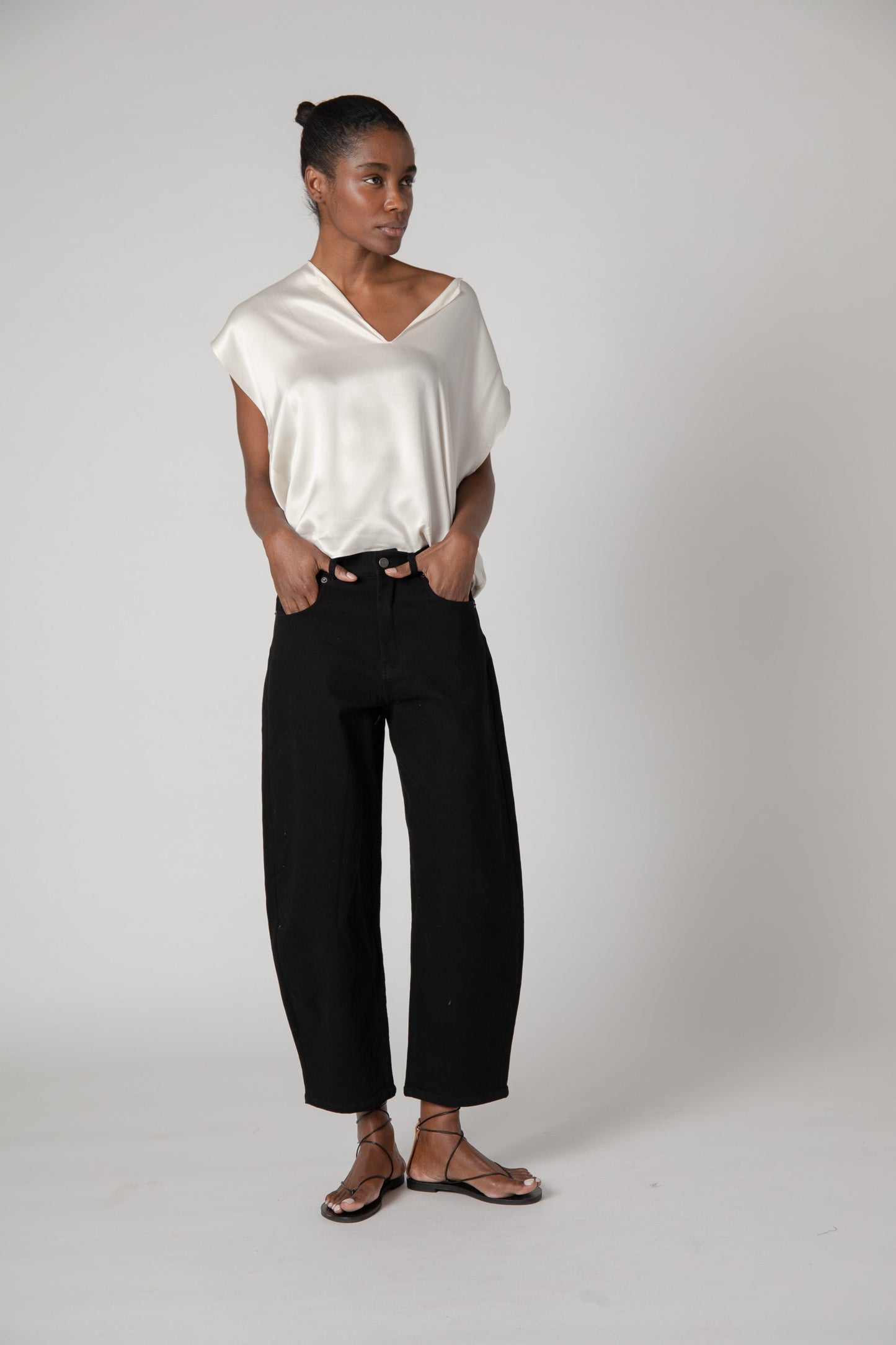 The Classic Barrel Leg Jeans