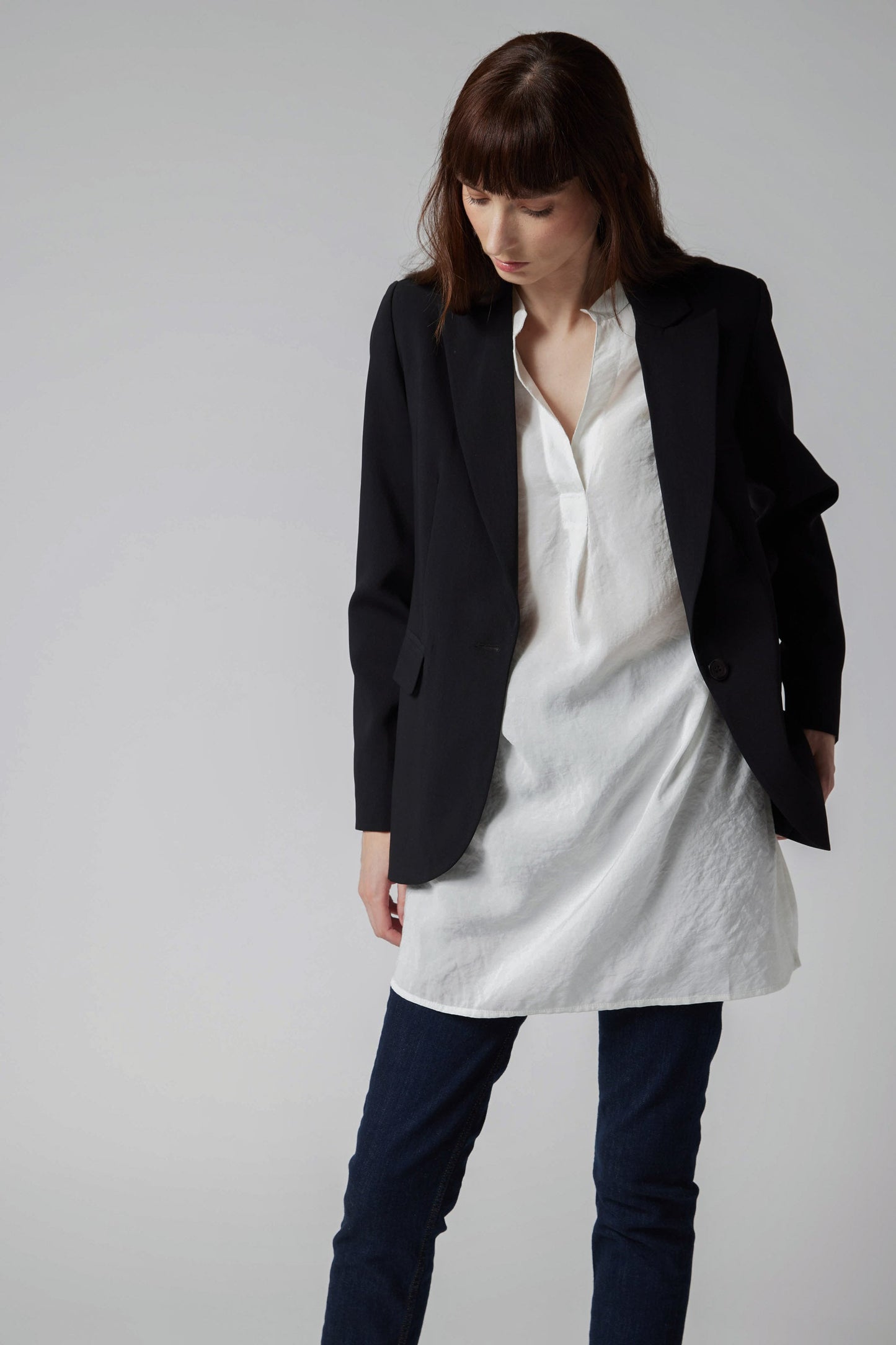 Oversized Voile Cover Up Tunic