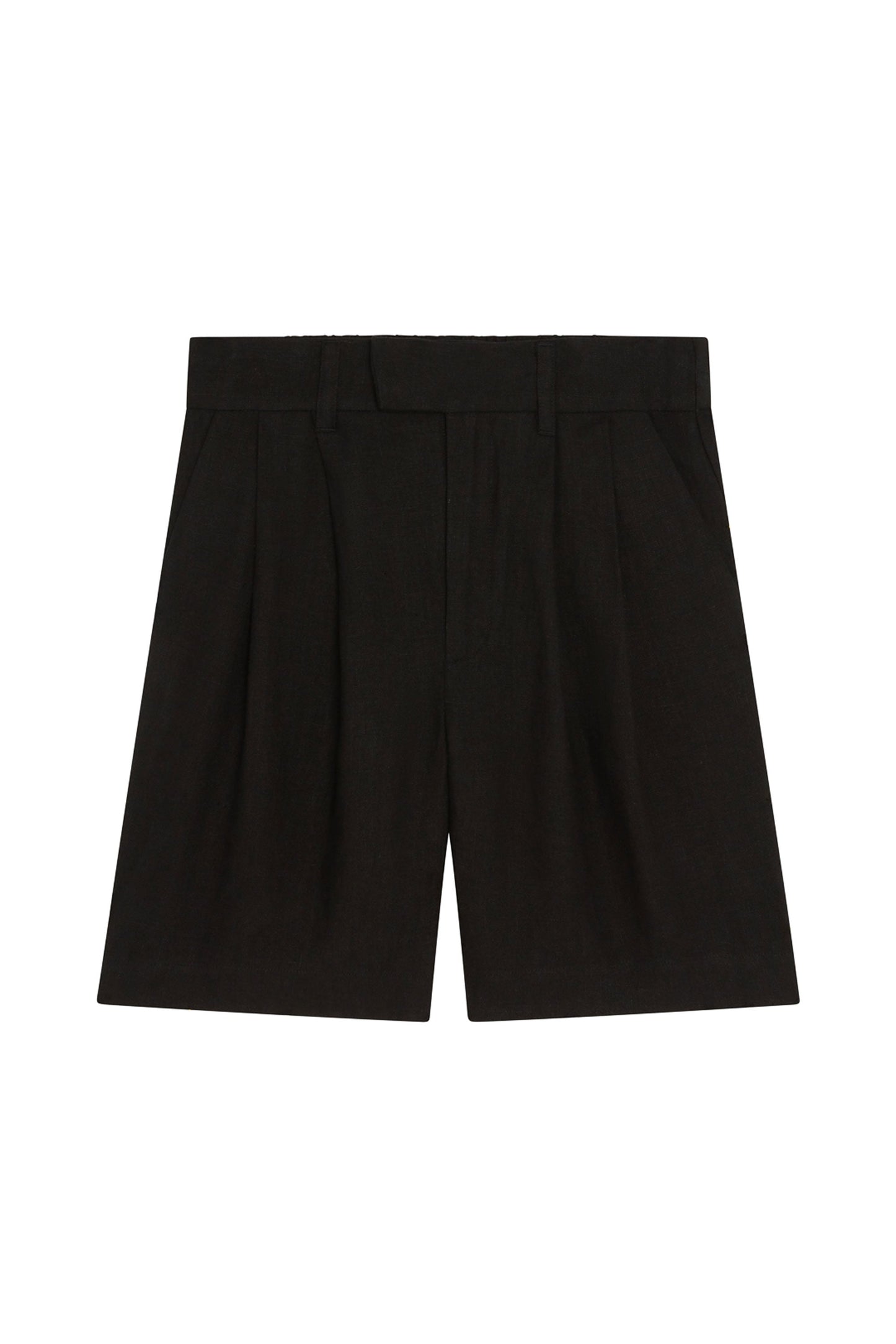 The Pleated Bermuda Shorts