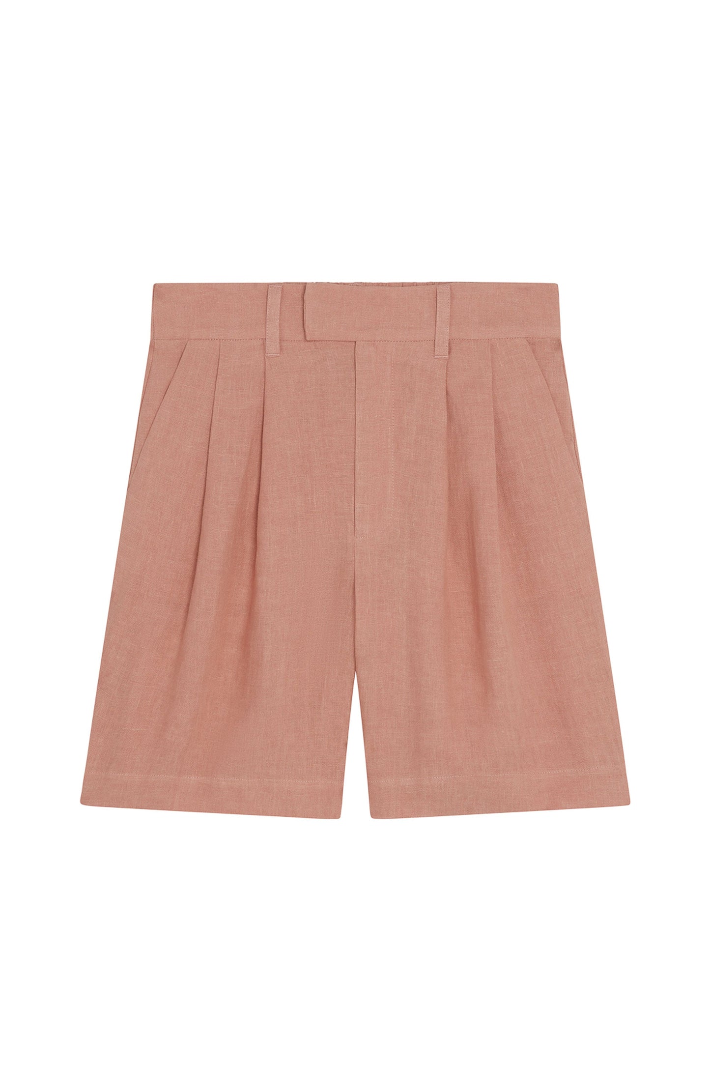 The Pleated Bermuda Shorts