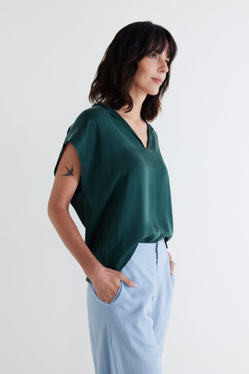 The All Day Washable Silk Top