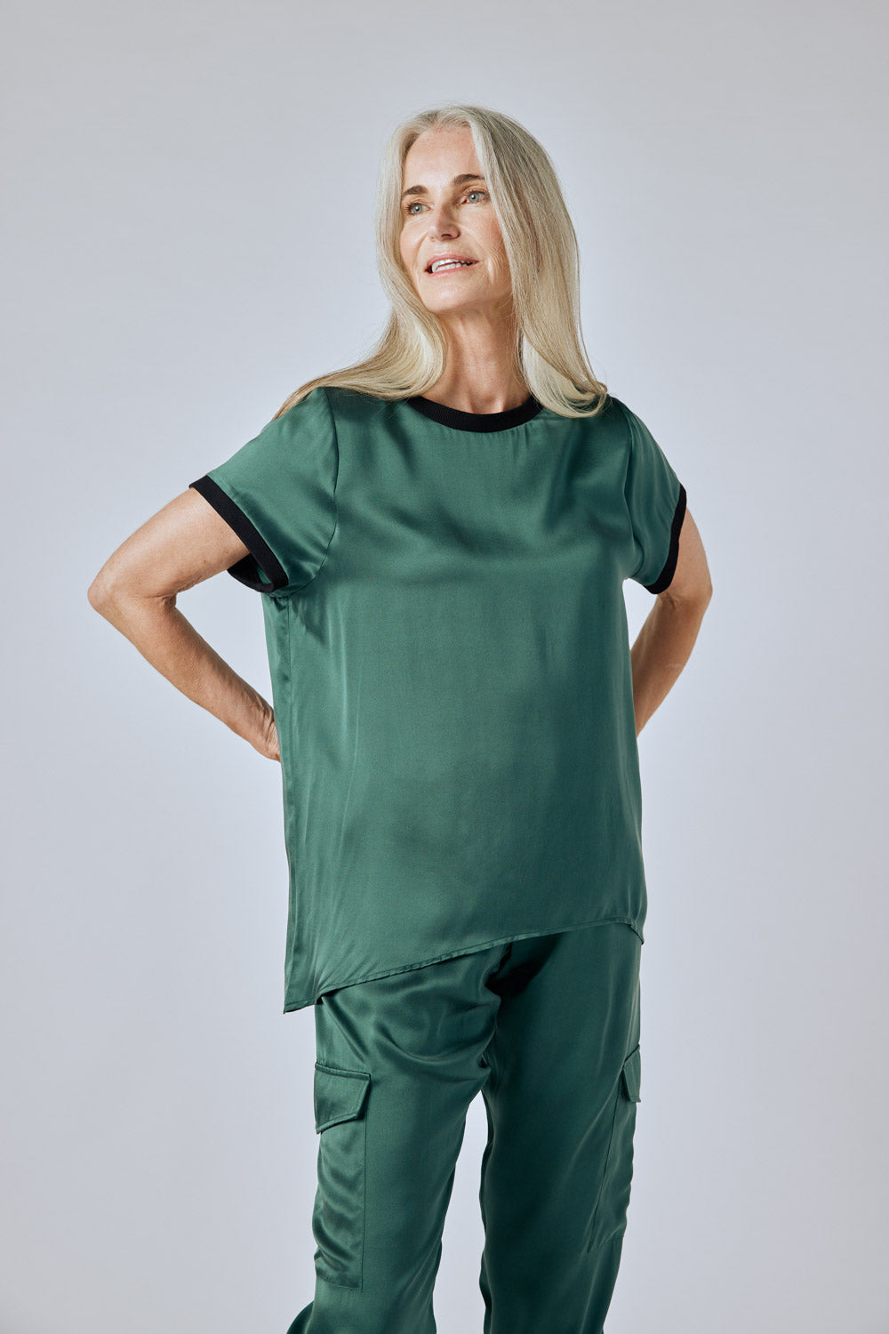 The Relaxed Washable Silk Top