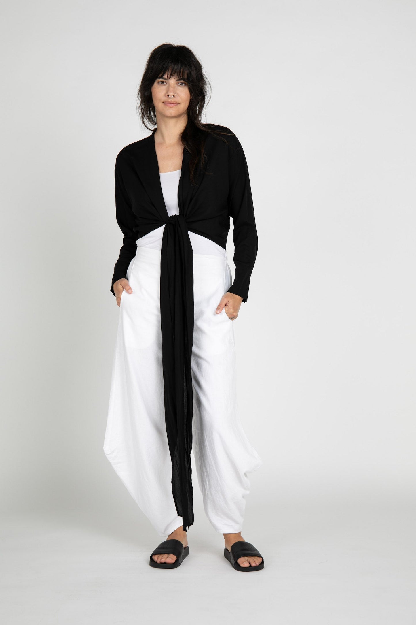 Abbot Linen Wide Leg Pants