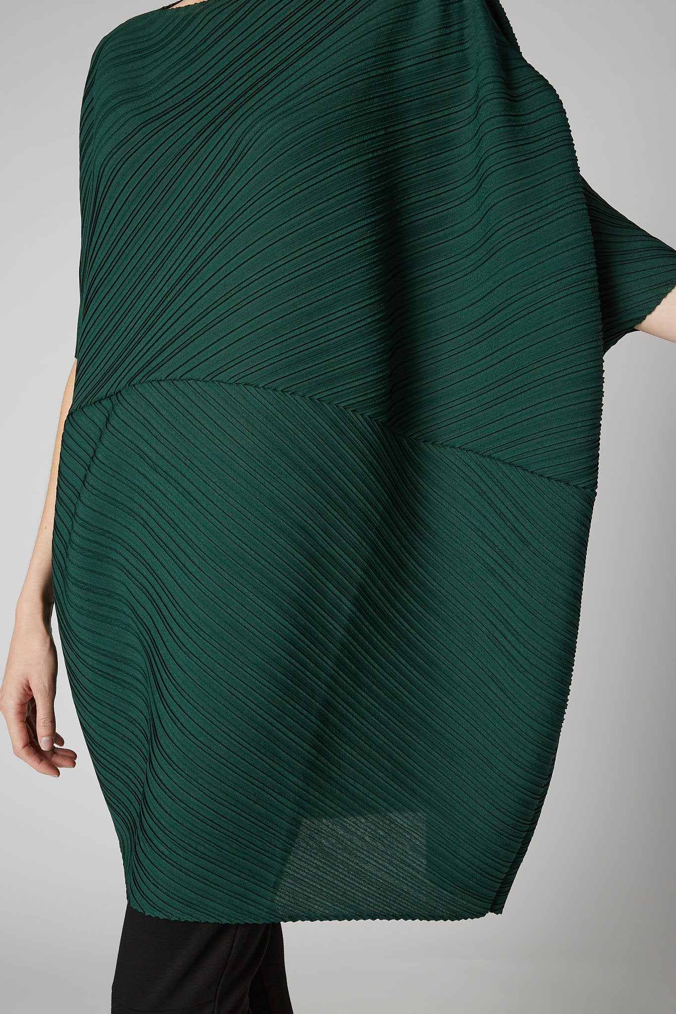 Emerald Cindy Pleated Tunic