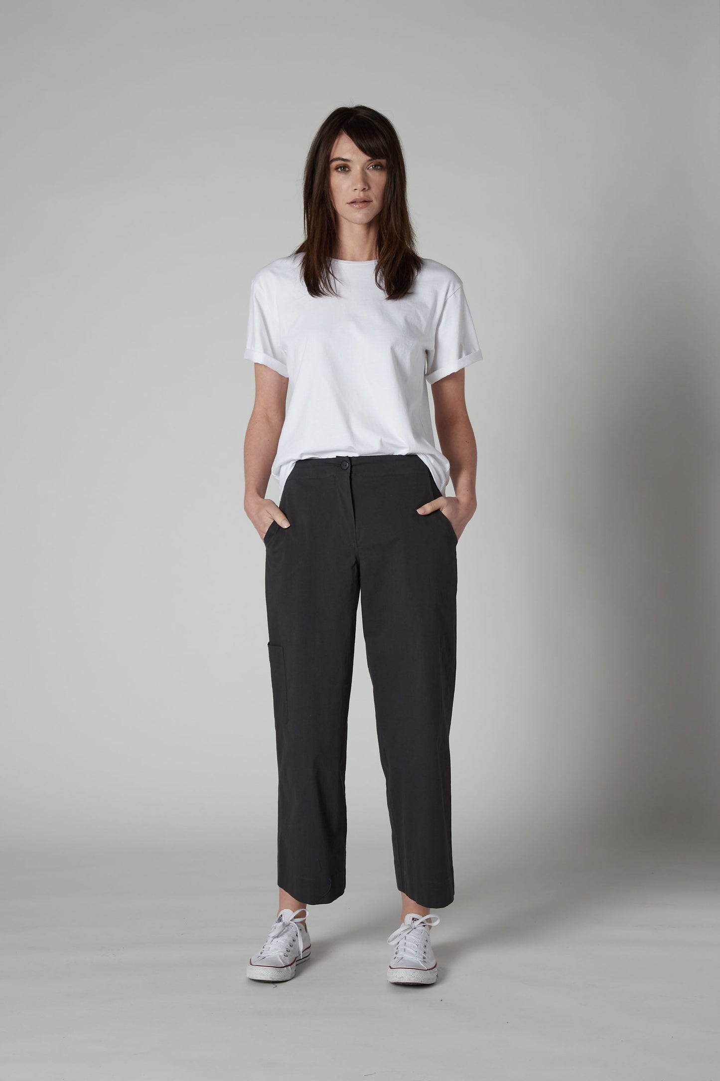 KIND OF CARGO POPLIN PANTS