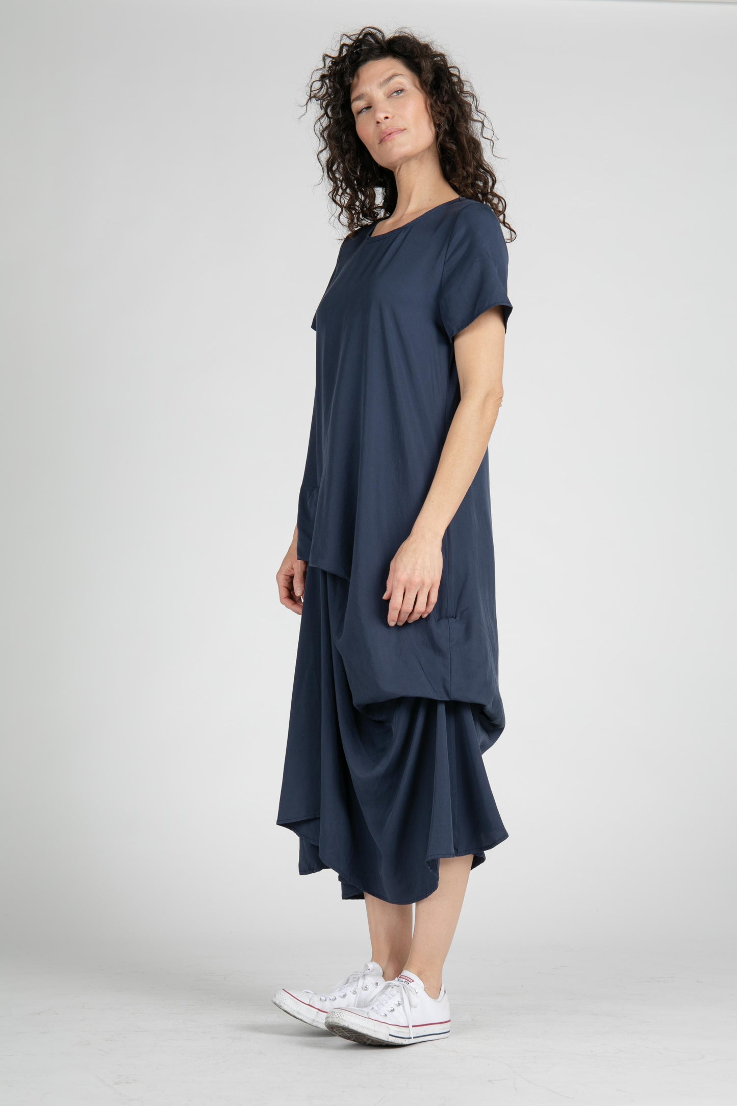 Mariah Drape Dress