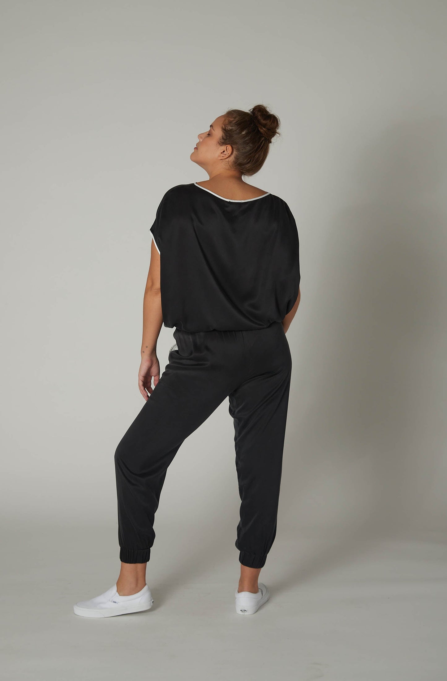 Almost a Tee Silk Blouse