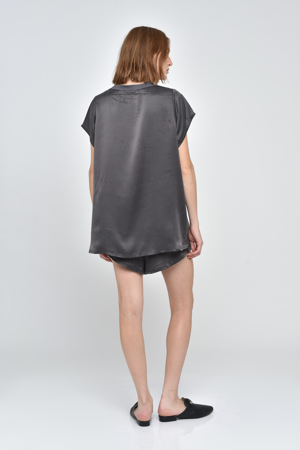 Briony Short Silk Lounge Set