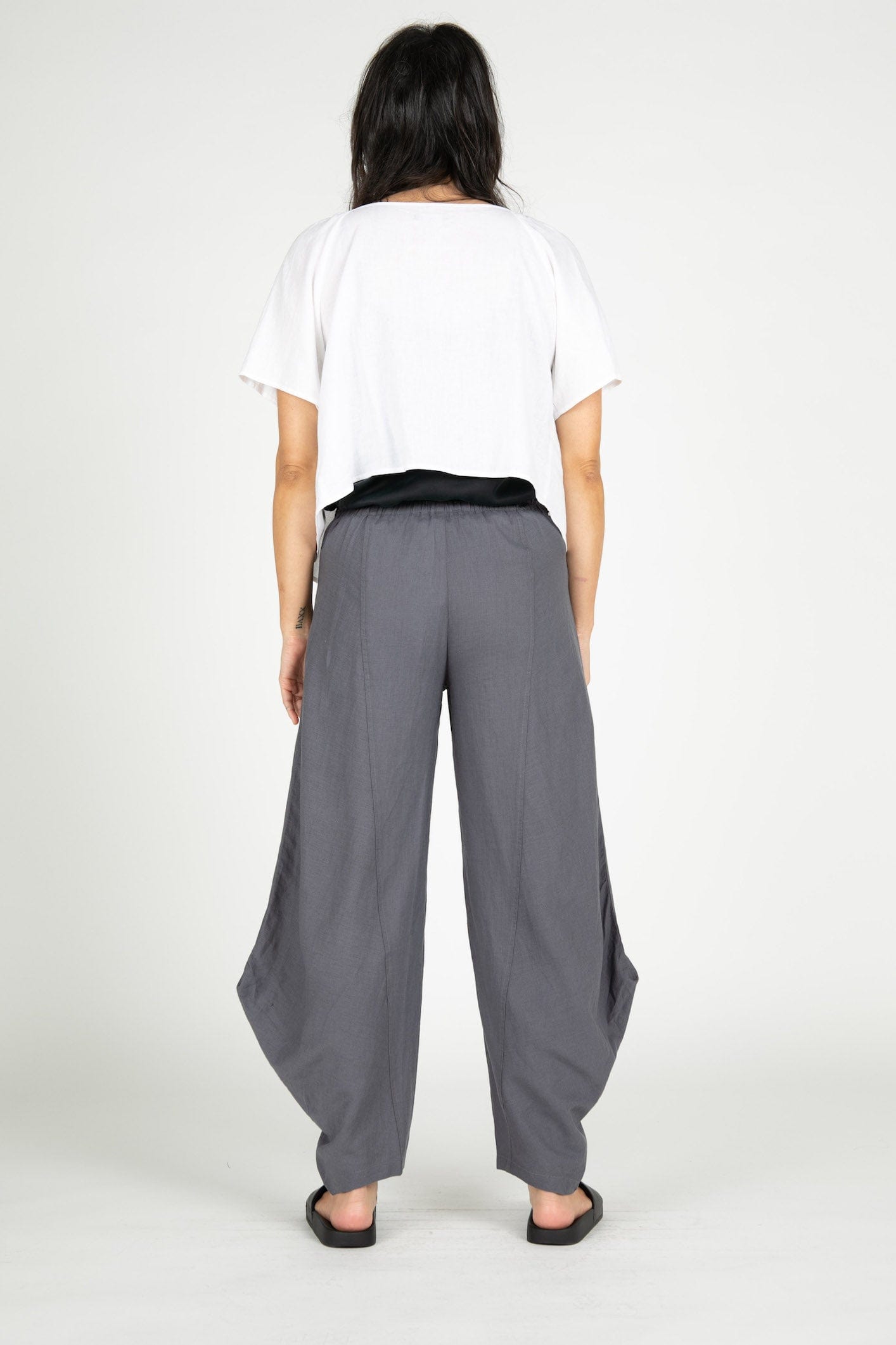 Abbot Linen Wide Leg Pants