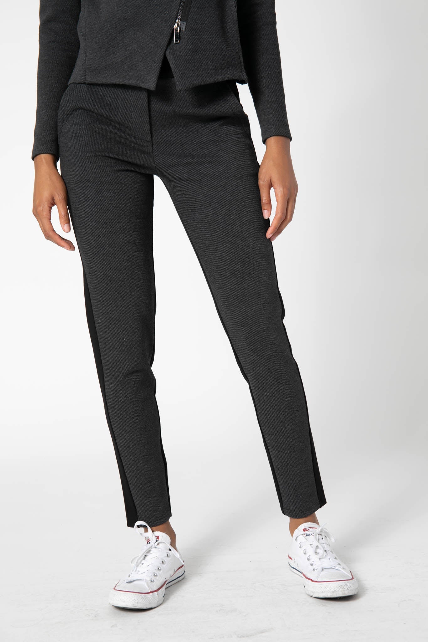 Prague Combo Fitted Pants