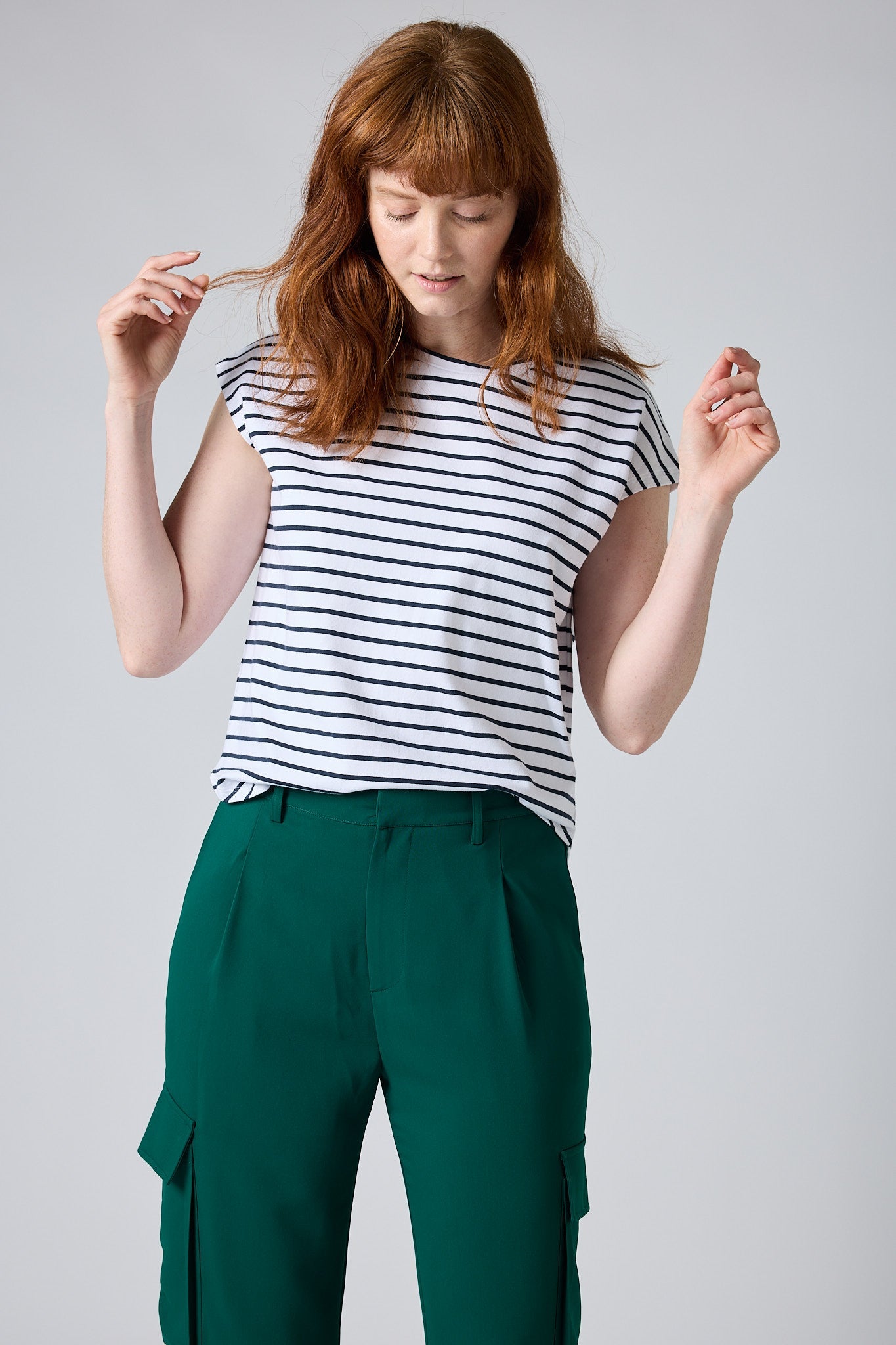 Striped Tuck-In Tee