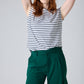 Striped Tuck-In Tee
