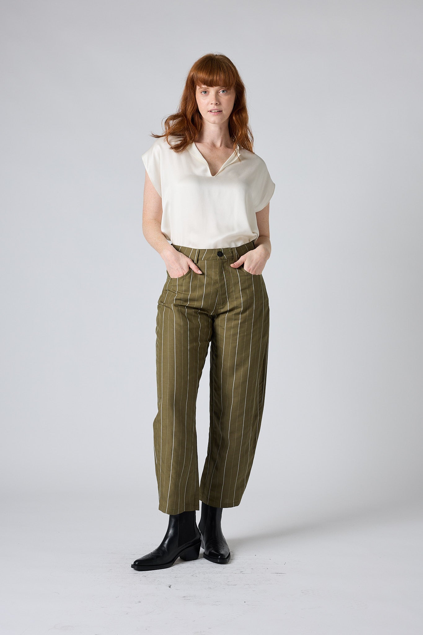 The Barrel Leg Pants