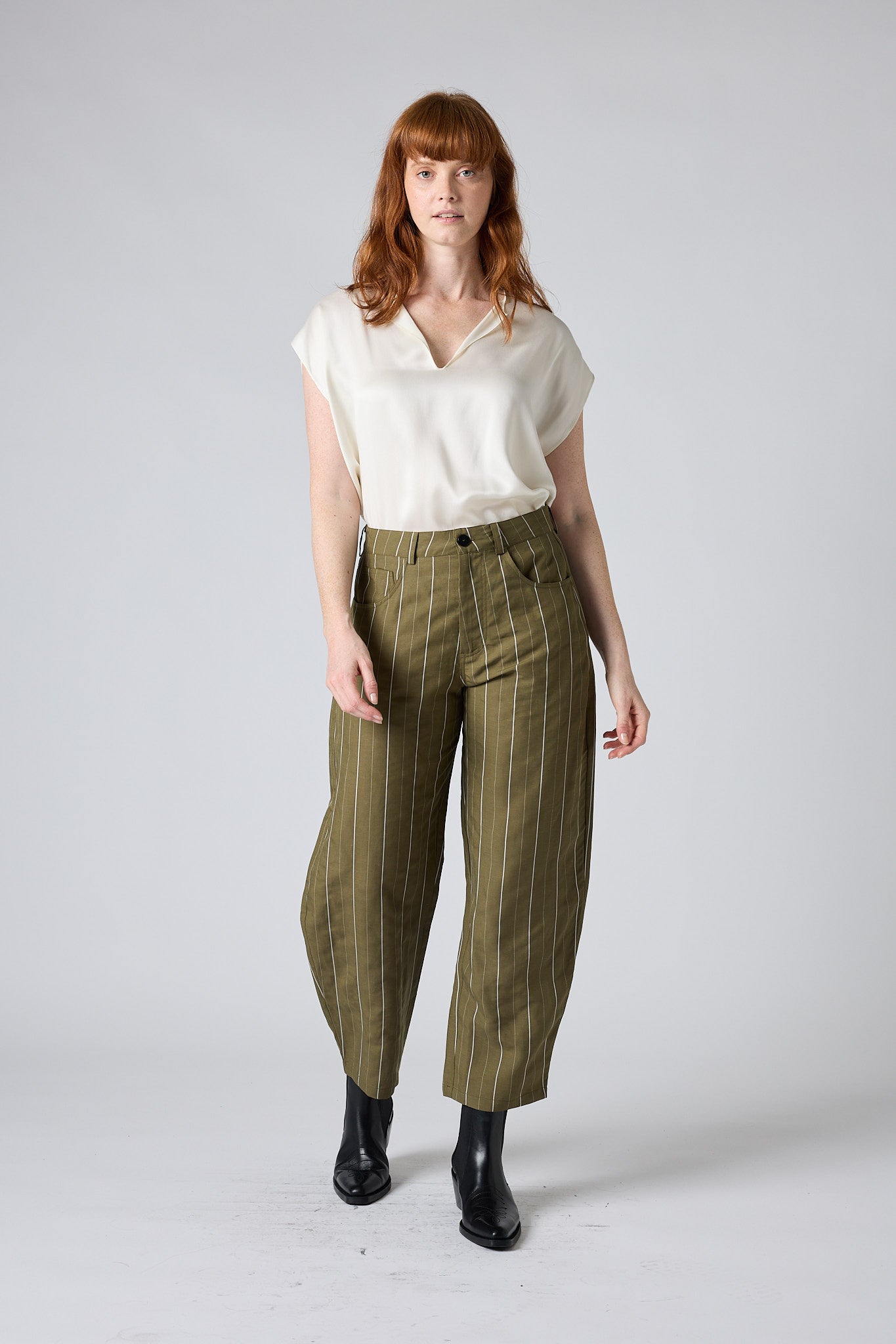 The Barrel Leg Pants