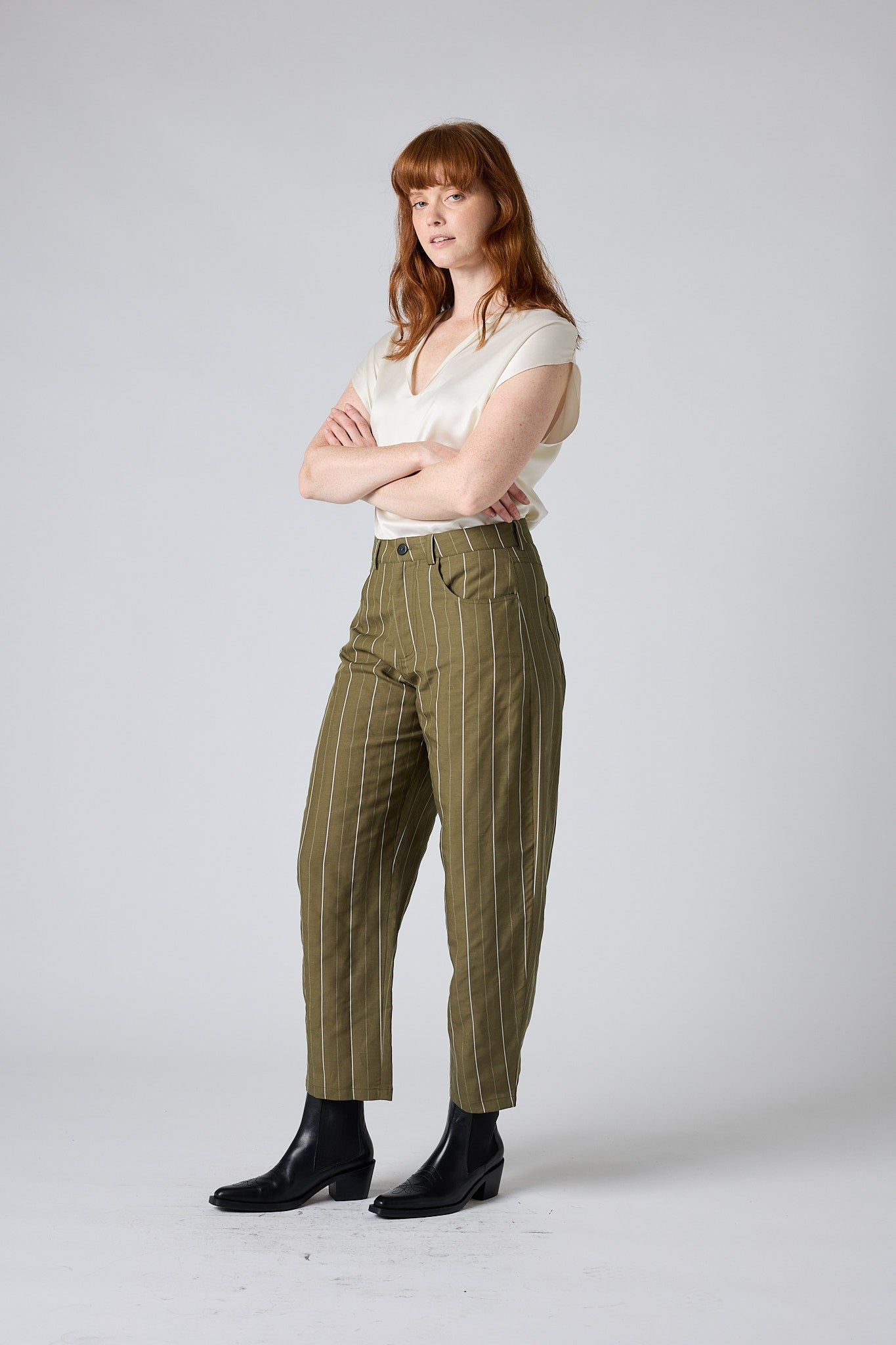 The Barrel Leg Pants