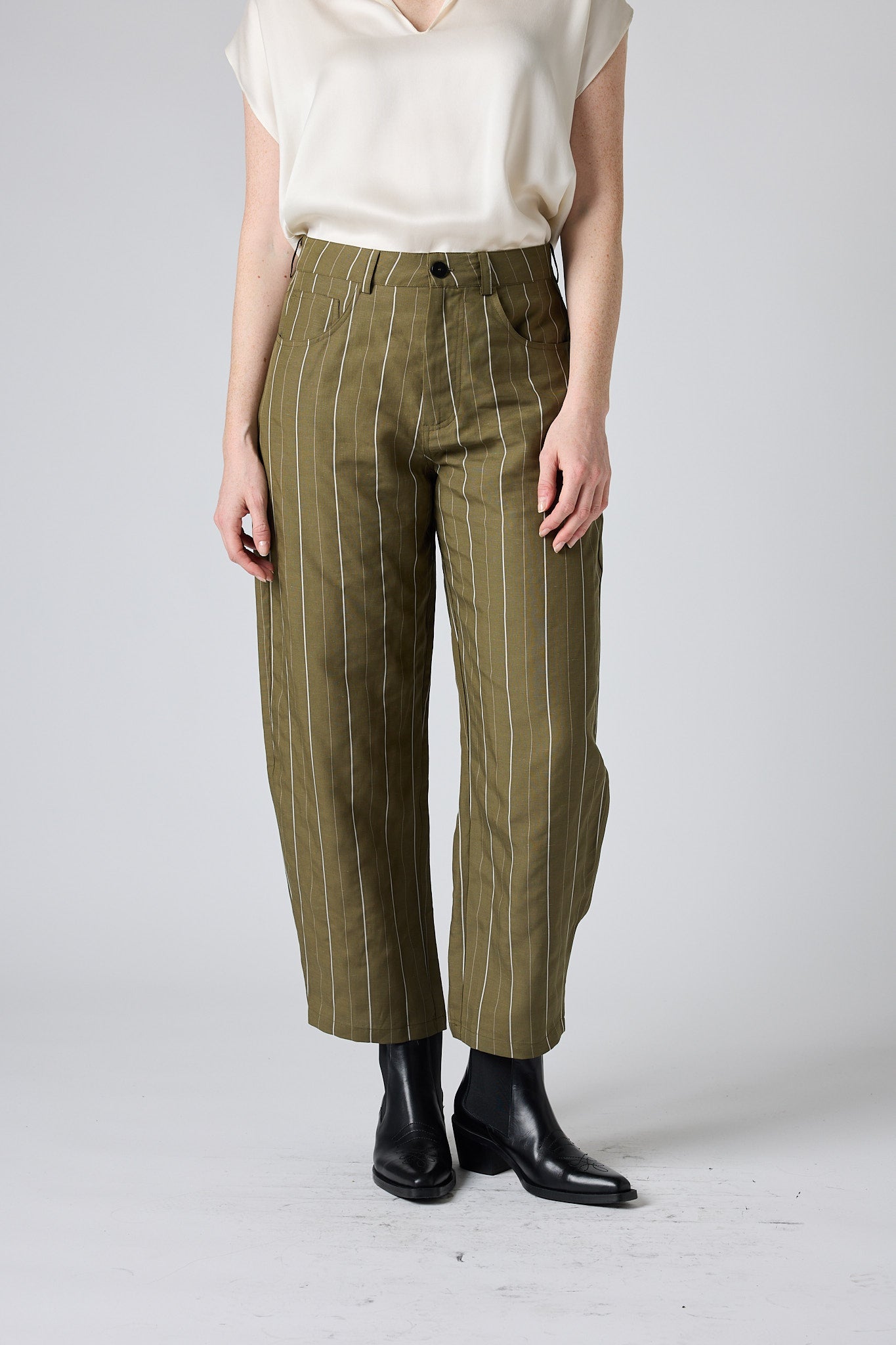 The Barrel Leg Pants