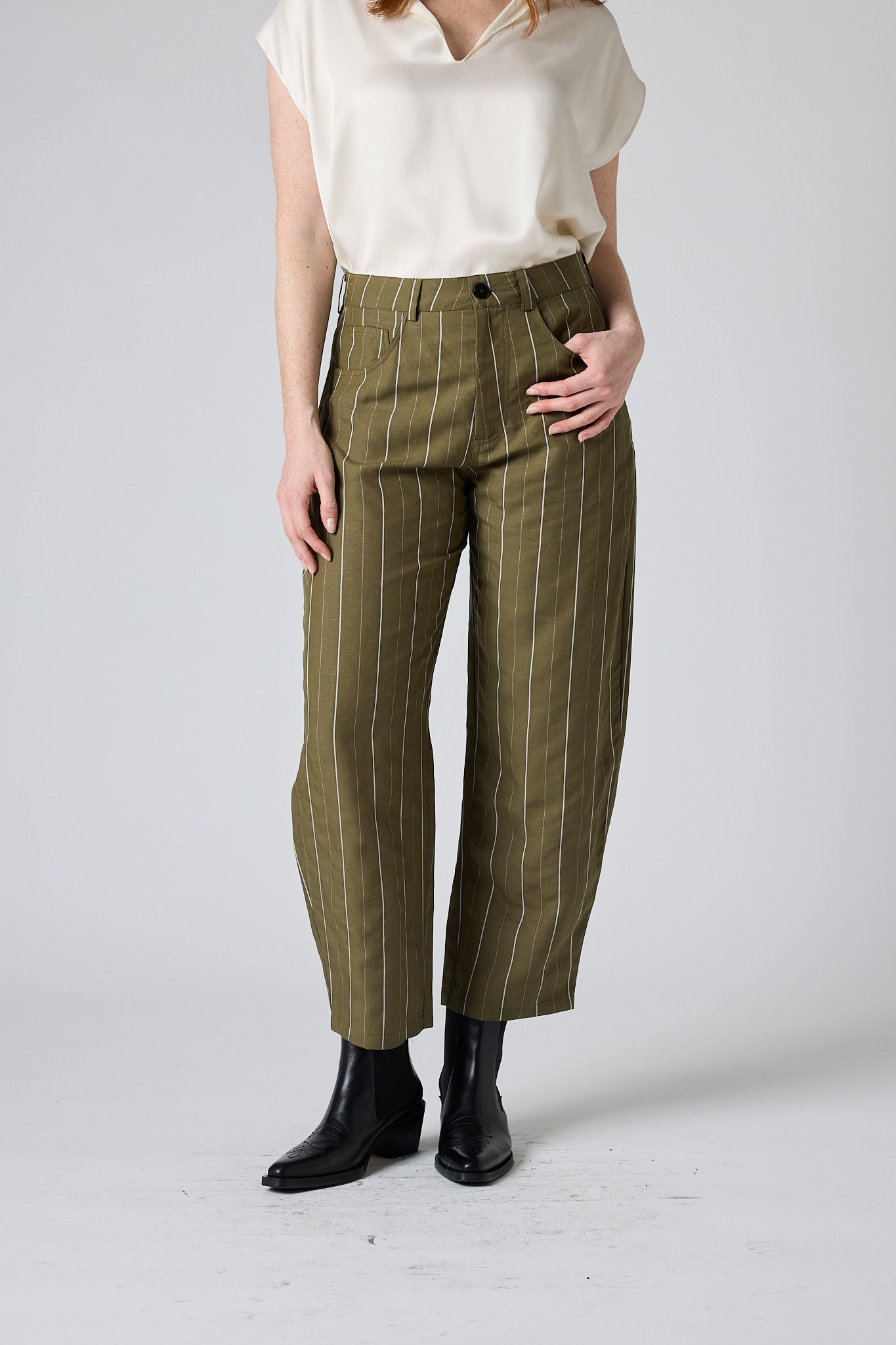 The Barrel Leg Pants