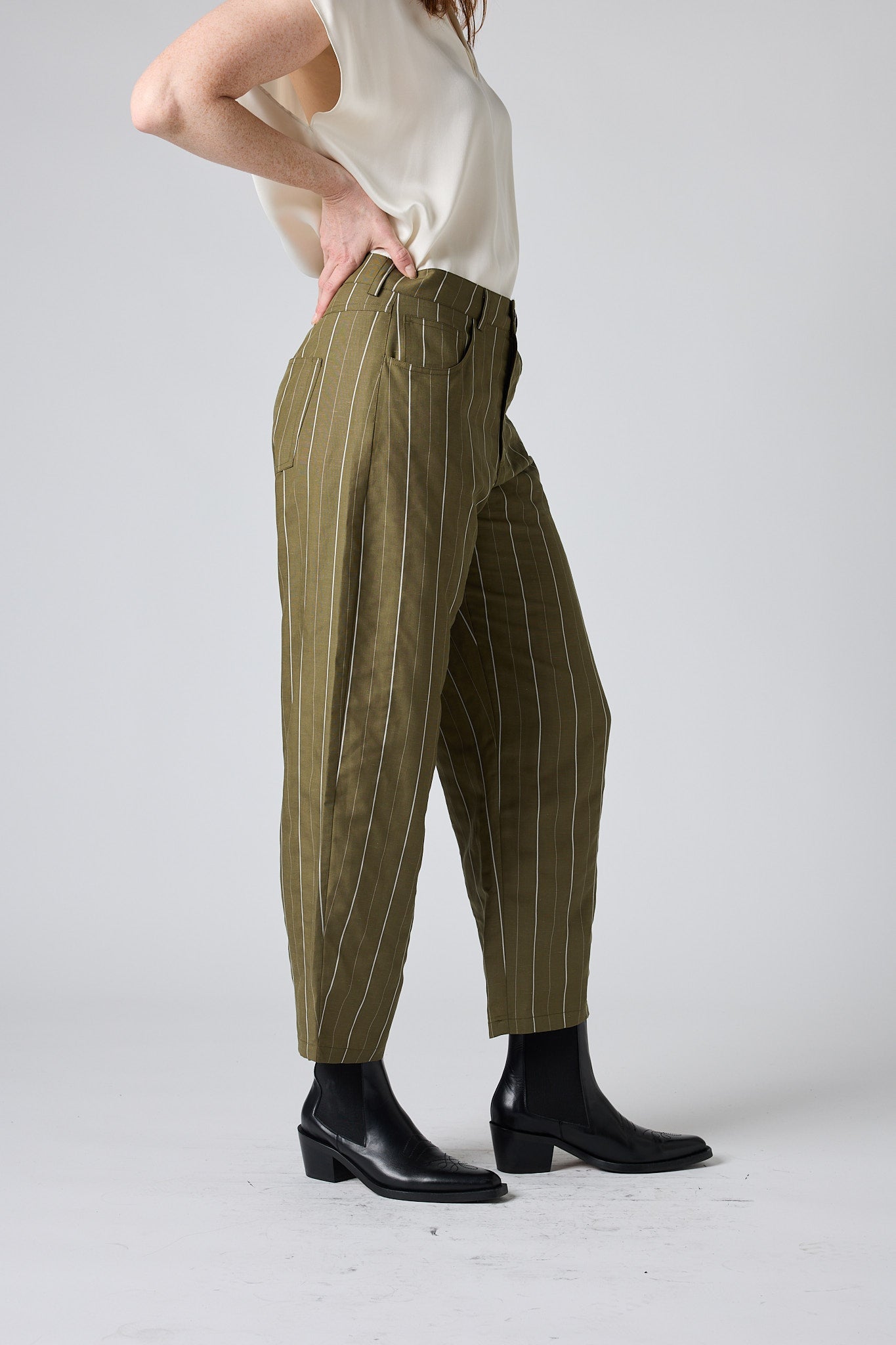 The Barrel Leg Pants