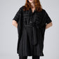 Stars Align Oversized Shirt Dress
