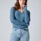 All You Need Ribbed V-Neck Top