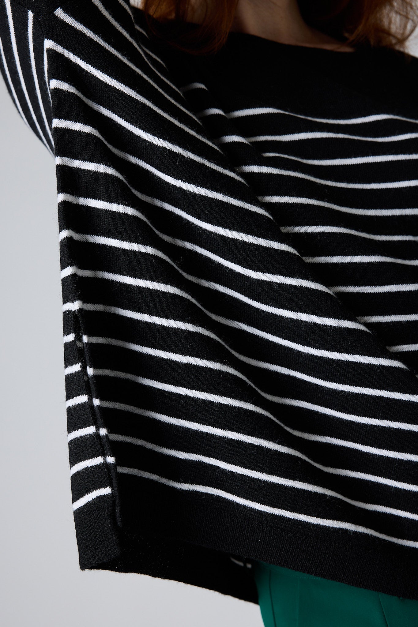 New Beginnings Striped Sweater