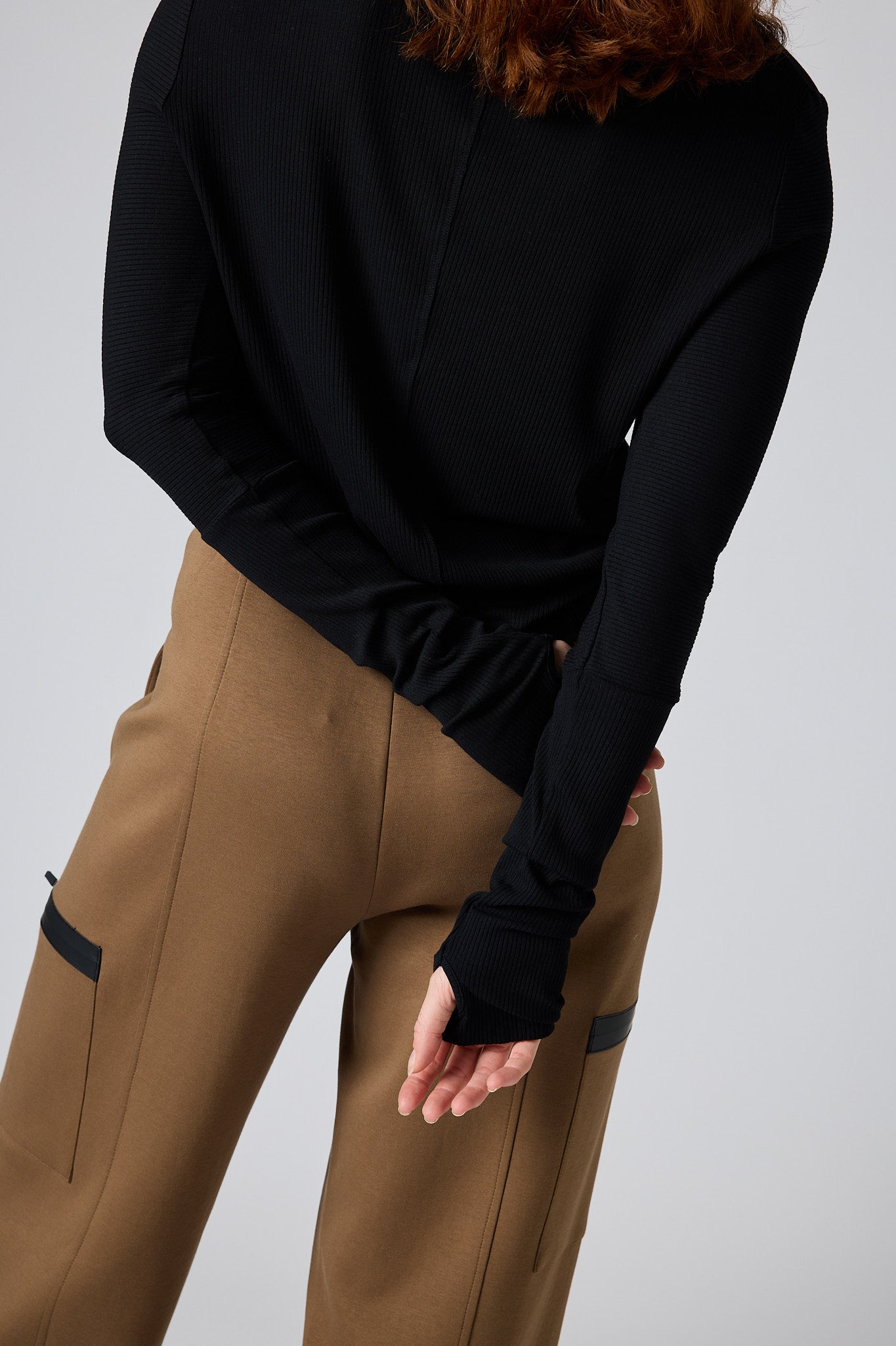 All You Need Ribbed V-Neck Top