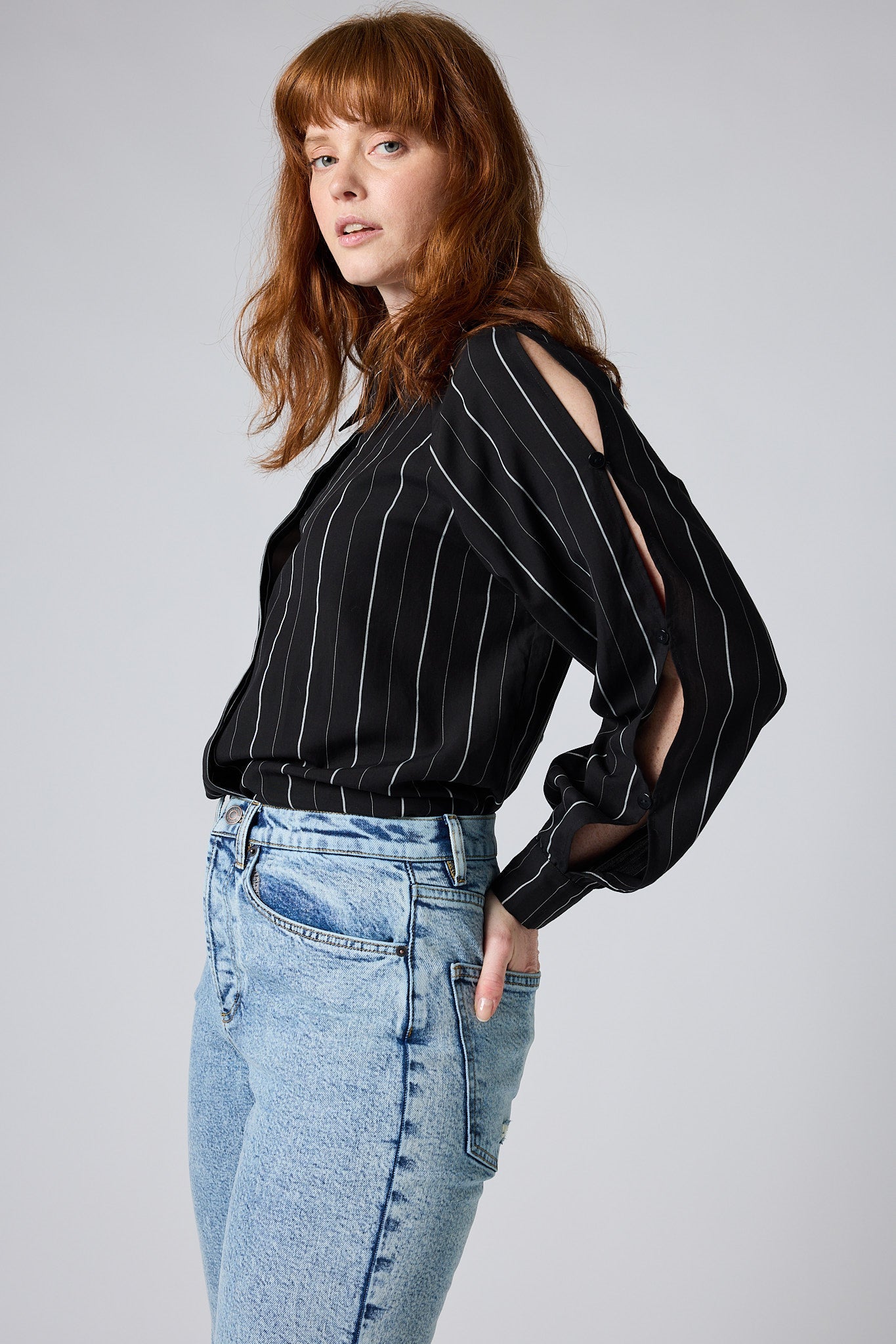 Trick Up Your Sleeve Blouse