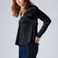 The Easygoing Long Silk Top