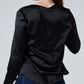 The Easygoing Long Silk Top