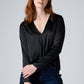 The Easygoing Long Silk Top
