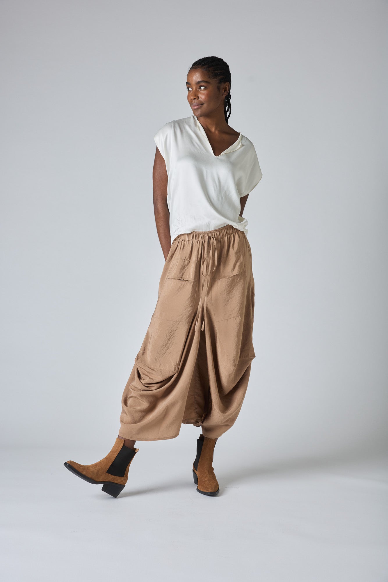 The Light Poplin Go-To Skirt