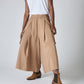 The Light Poplin Cargo Skirt Pants