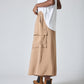 The Light Poplin Cargo Skirt Pants