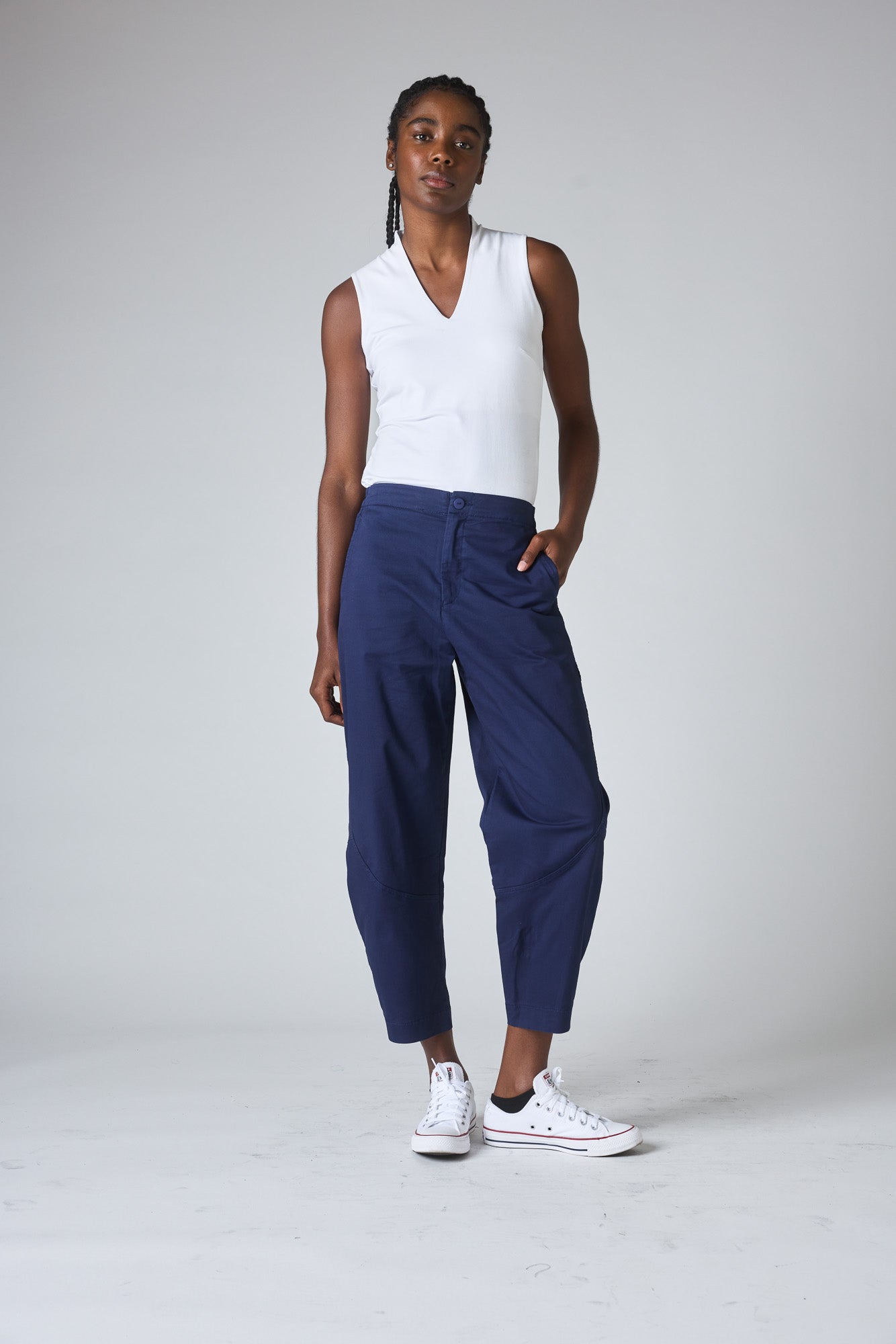 The Twill Wide-ish Pants