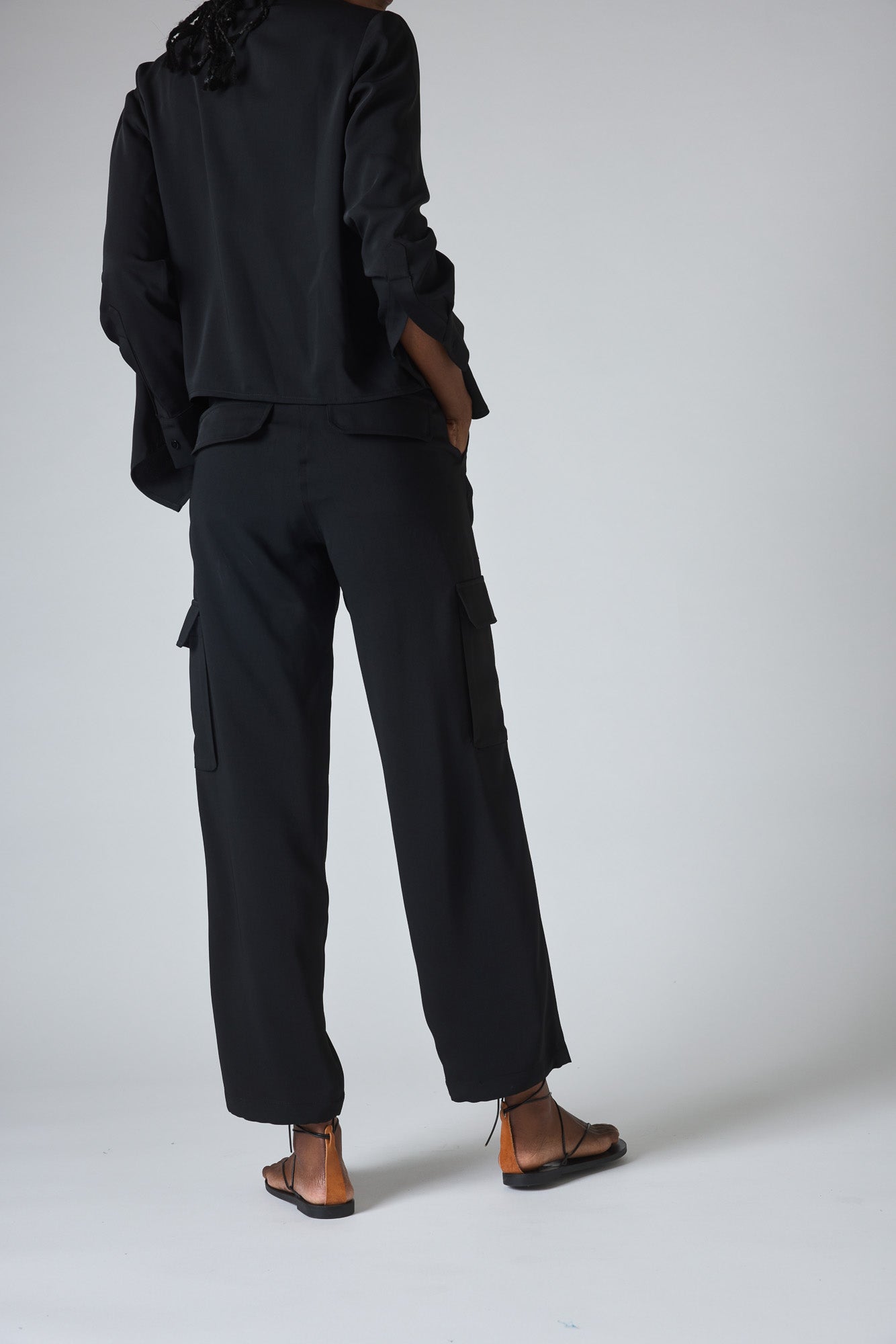 Handkerchief With a Zipper Blouse