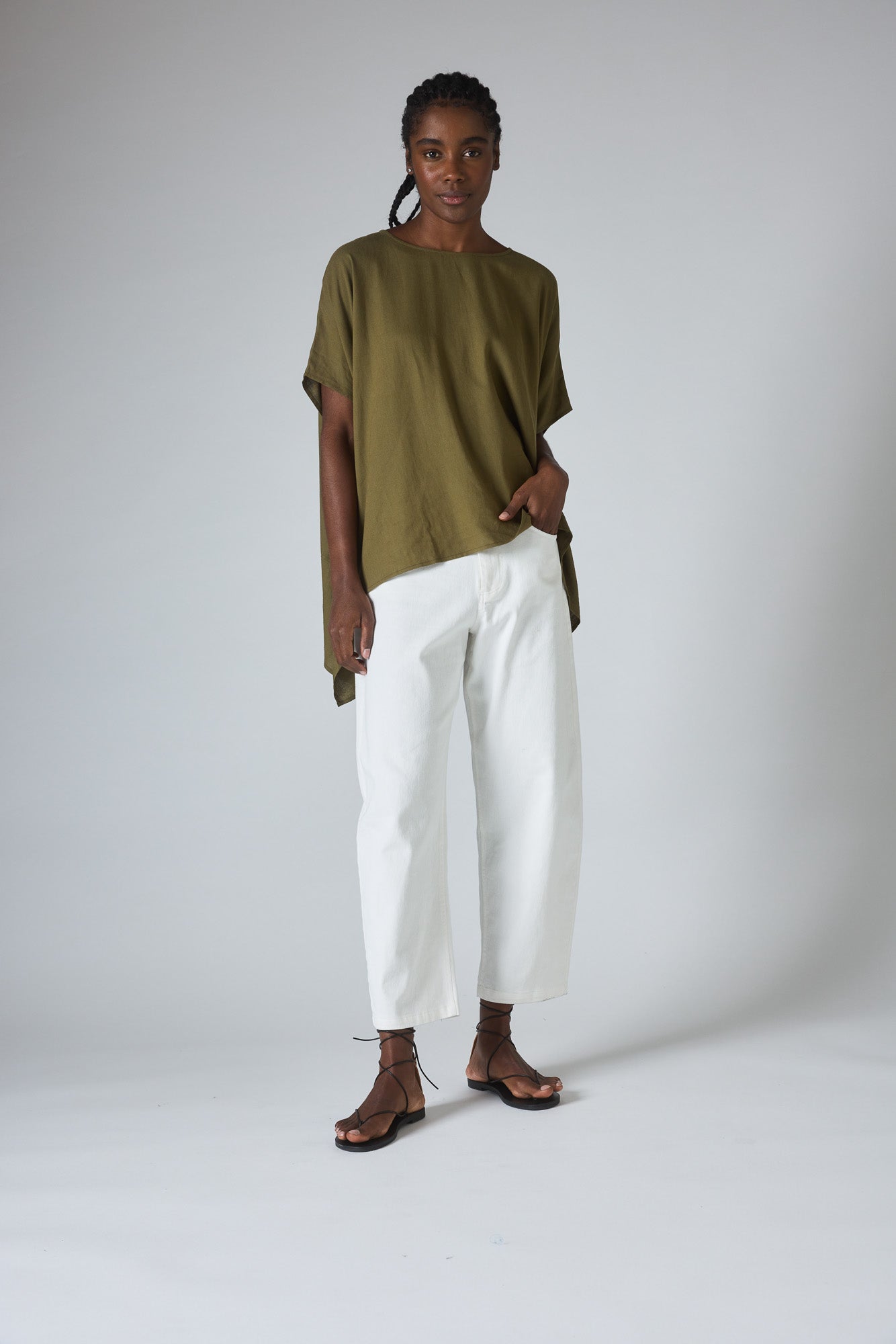 Go with the Flow Linen Top