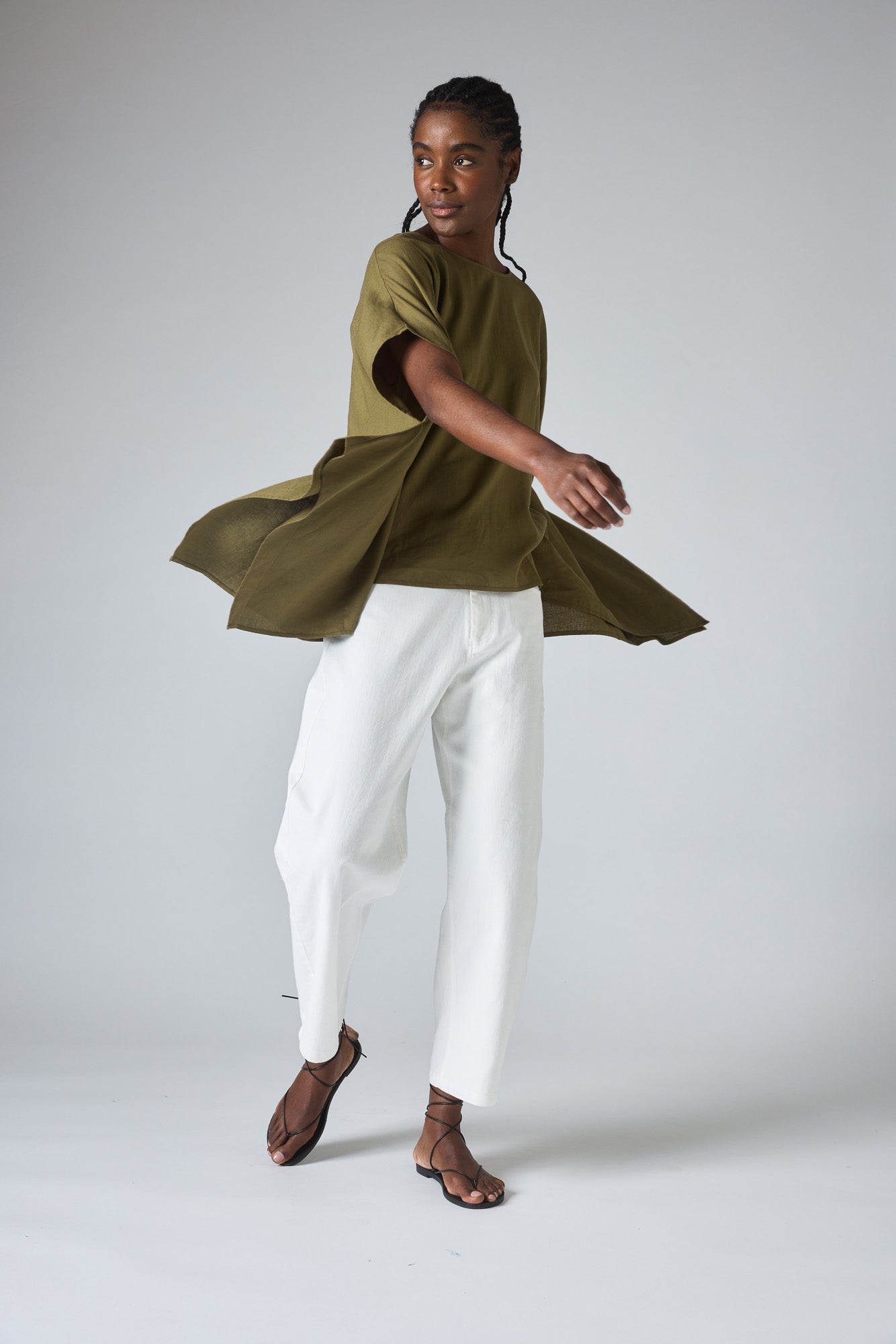 Go with the Flow Linen Top