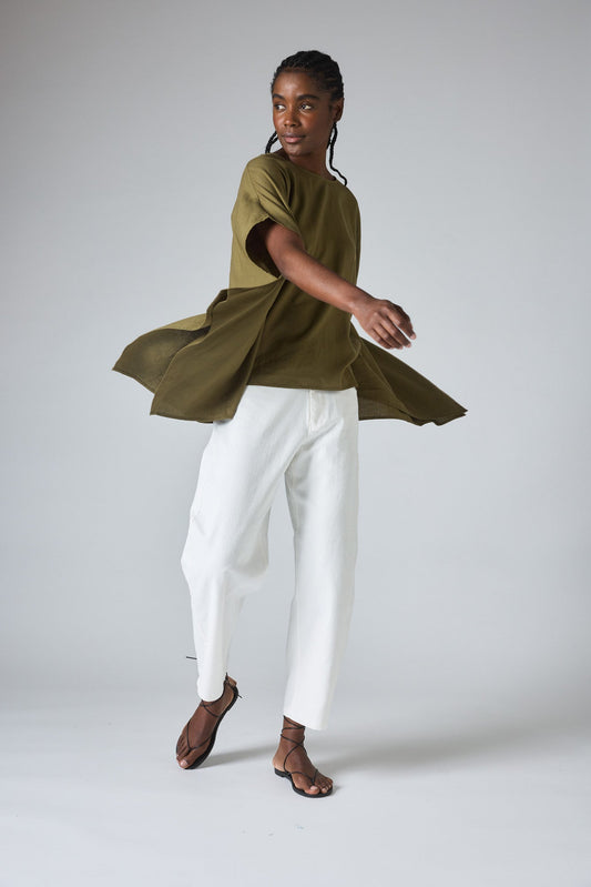 Go with the Flow Linen Top