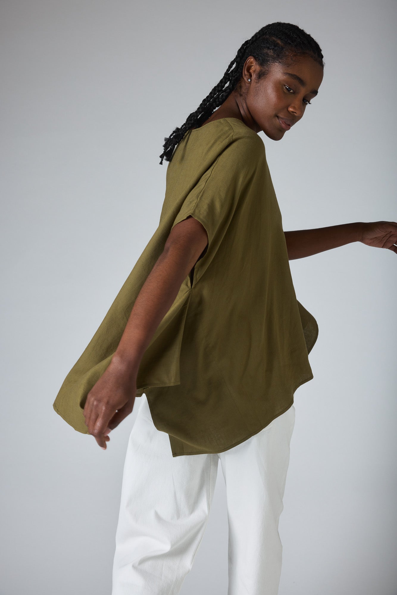 Go with the Flow Linen Top