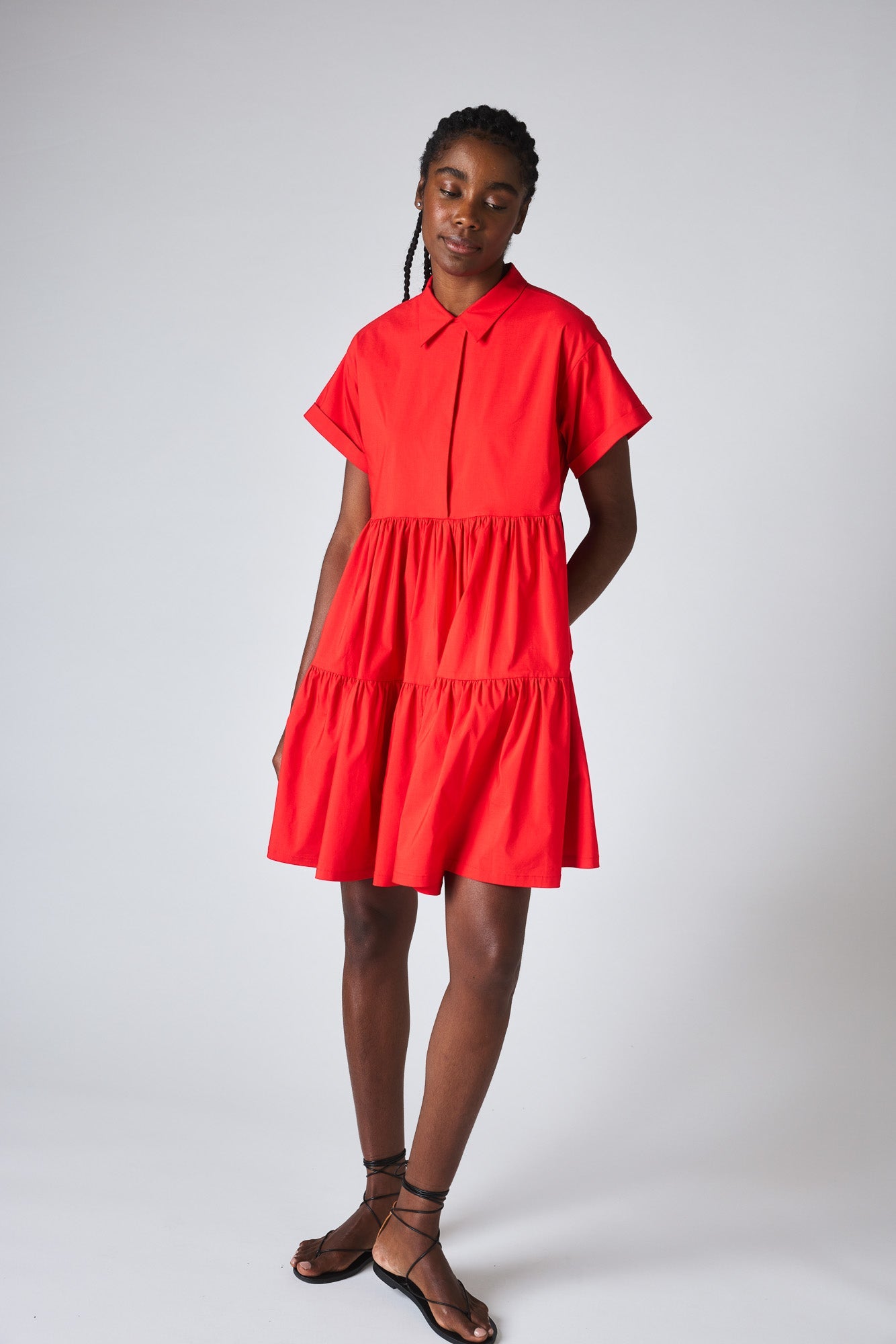 Walking On Air Poplin Dress