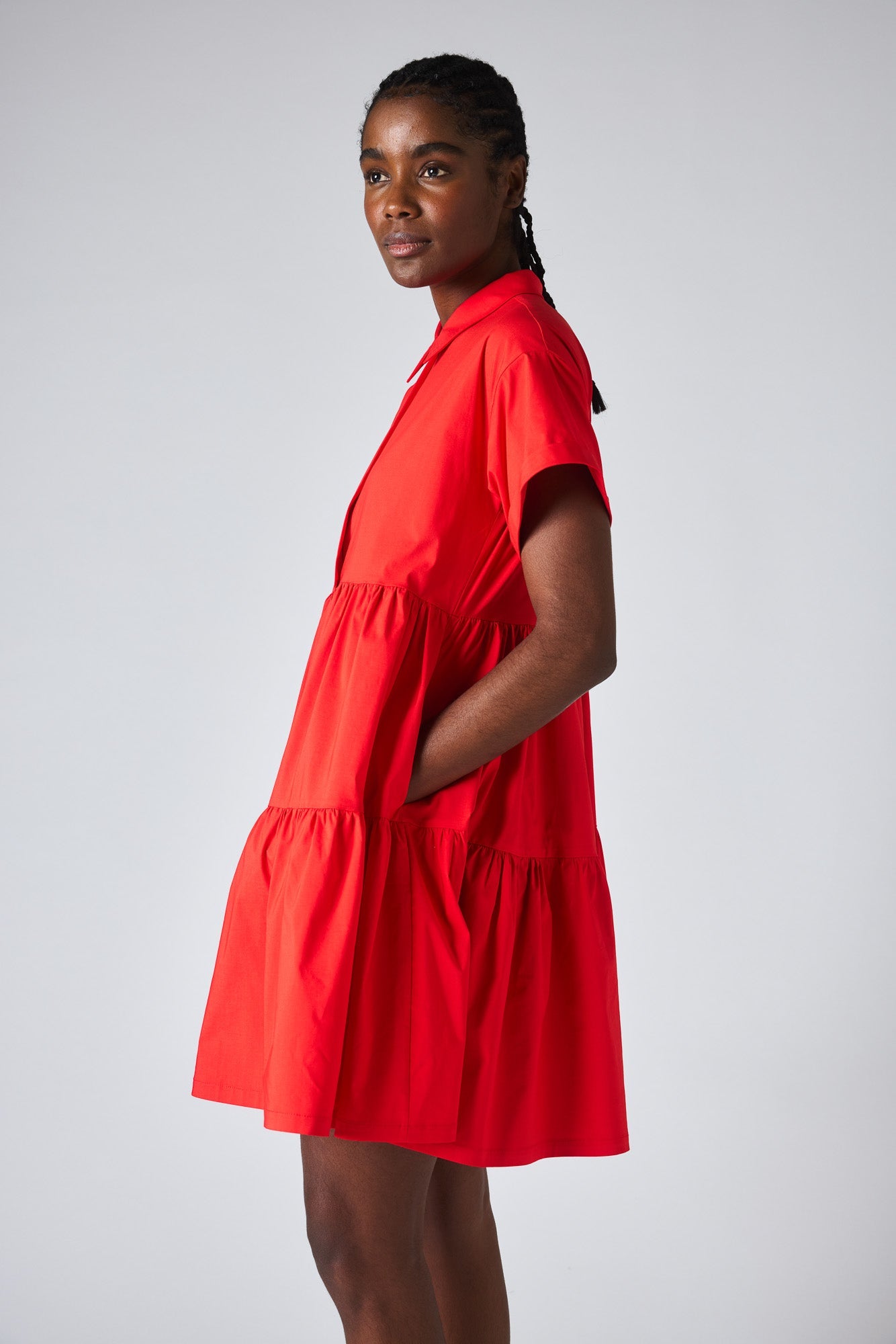 Walking On Air Poplin Dress