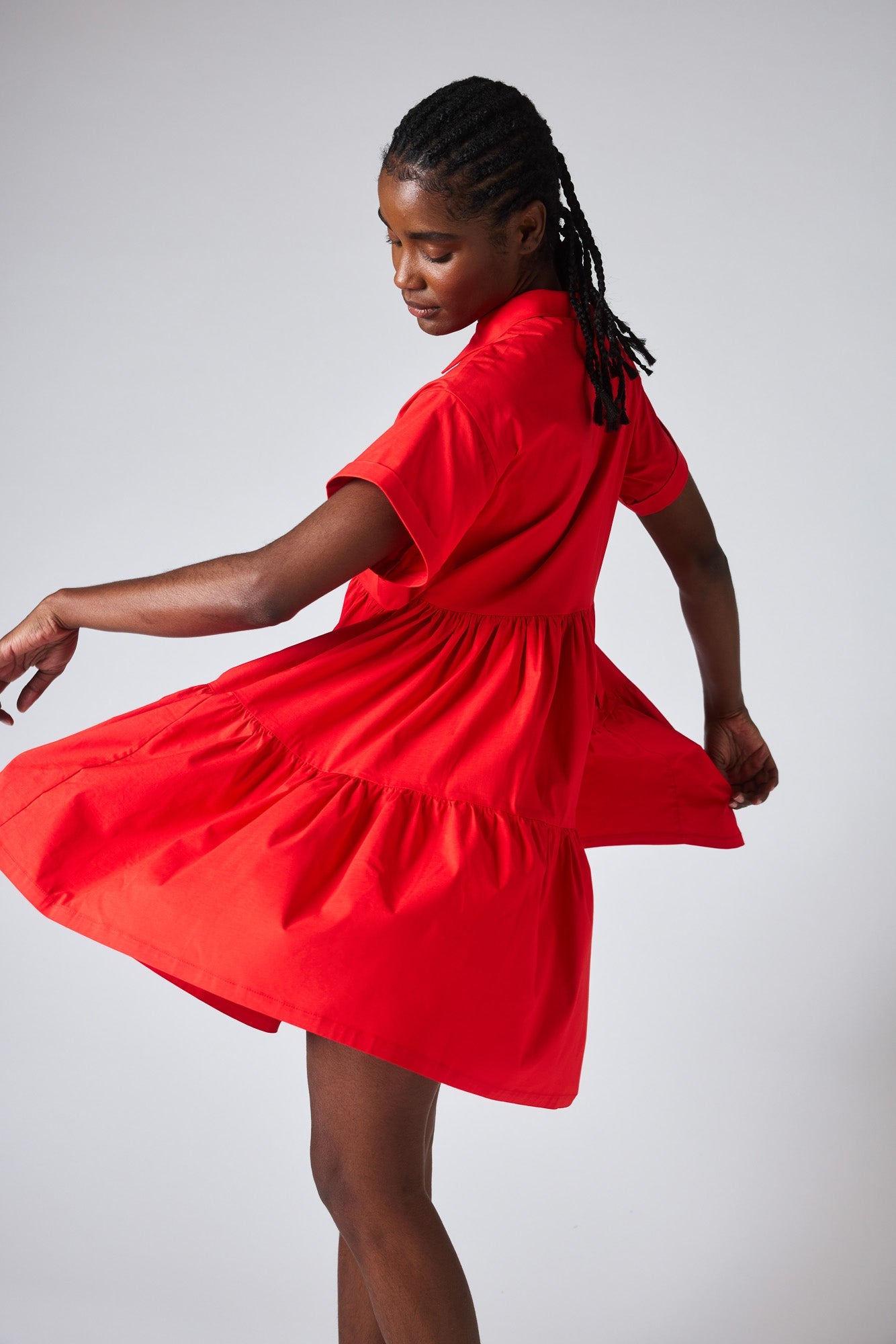 Walking On Air Poplin Dress