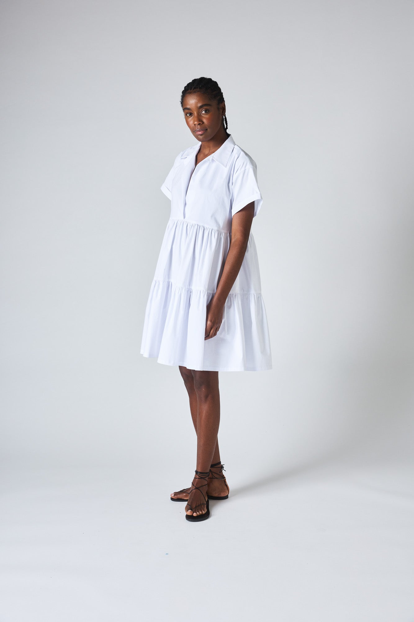 Walking On Air Poplin Dress