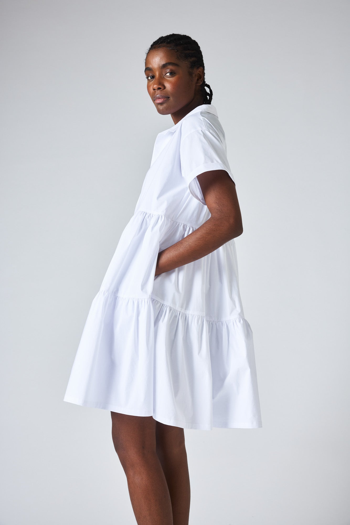 Walking On Air Poplin Dress