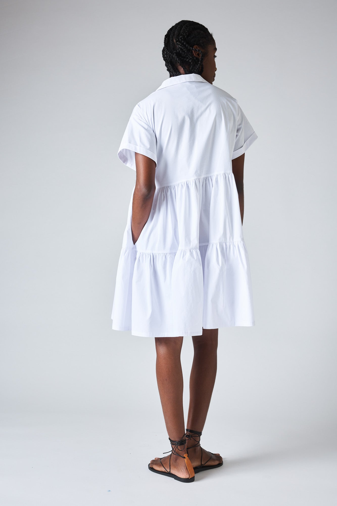 Walking On Air Poplin Dress