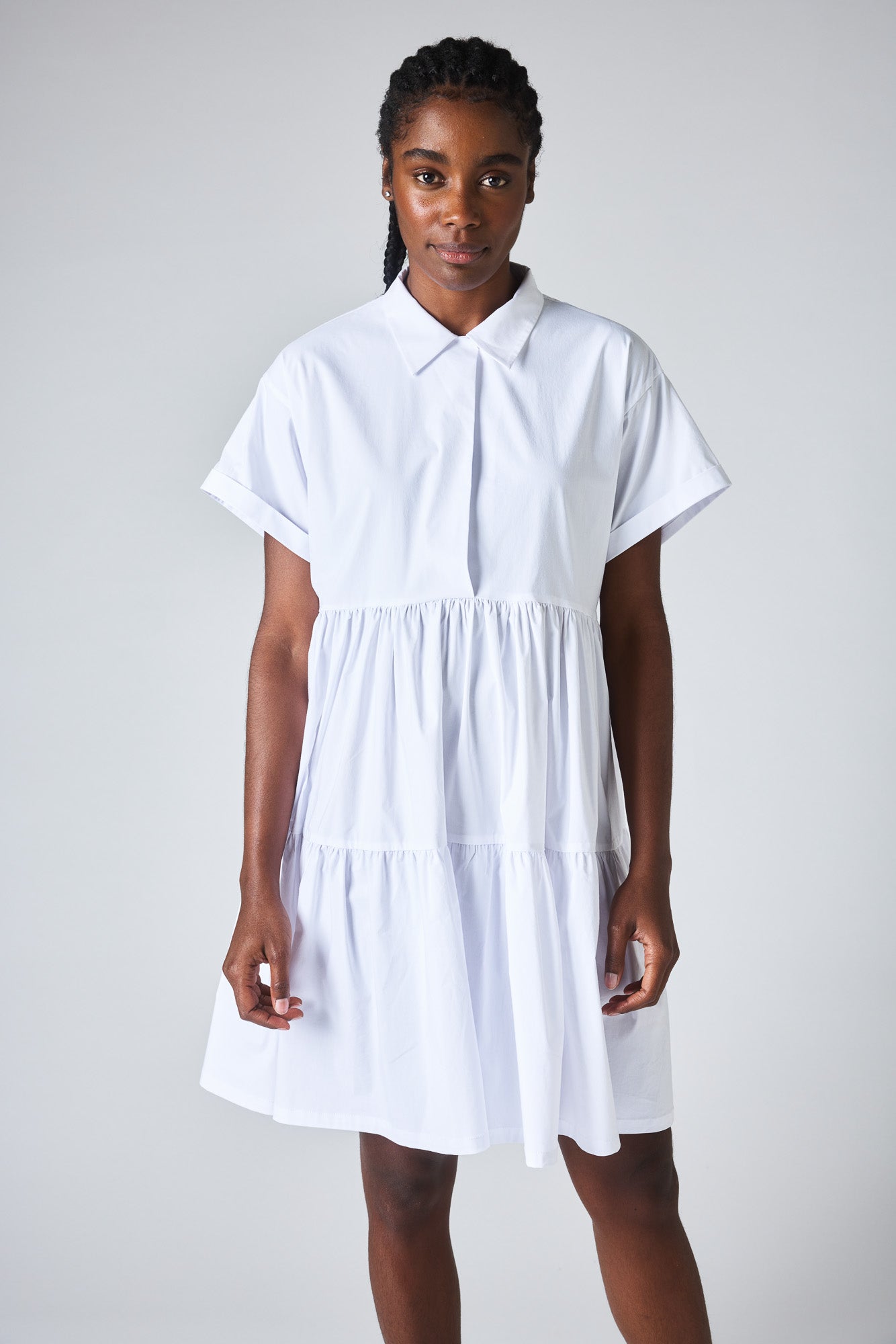 Walking On Air Poplin Dress