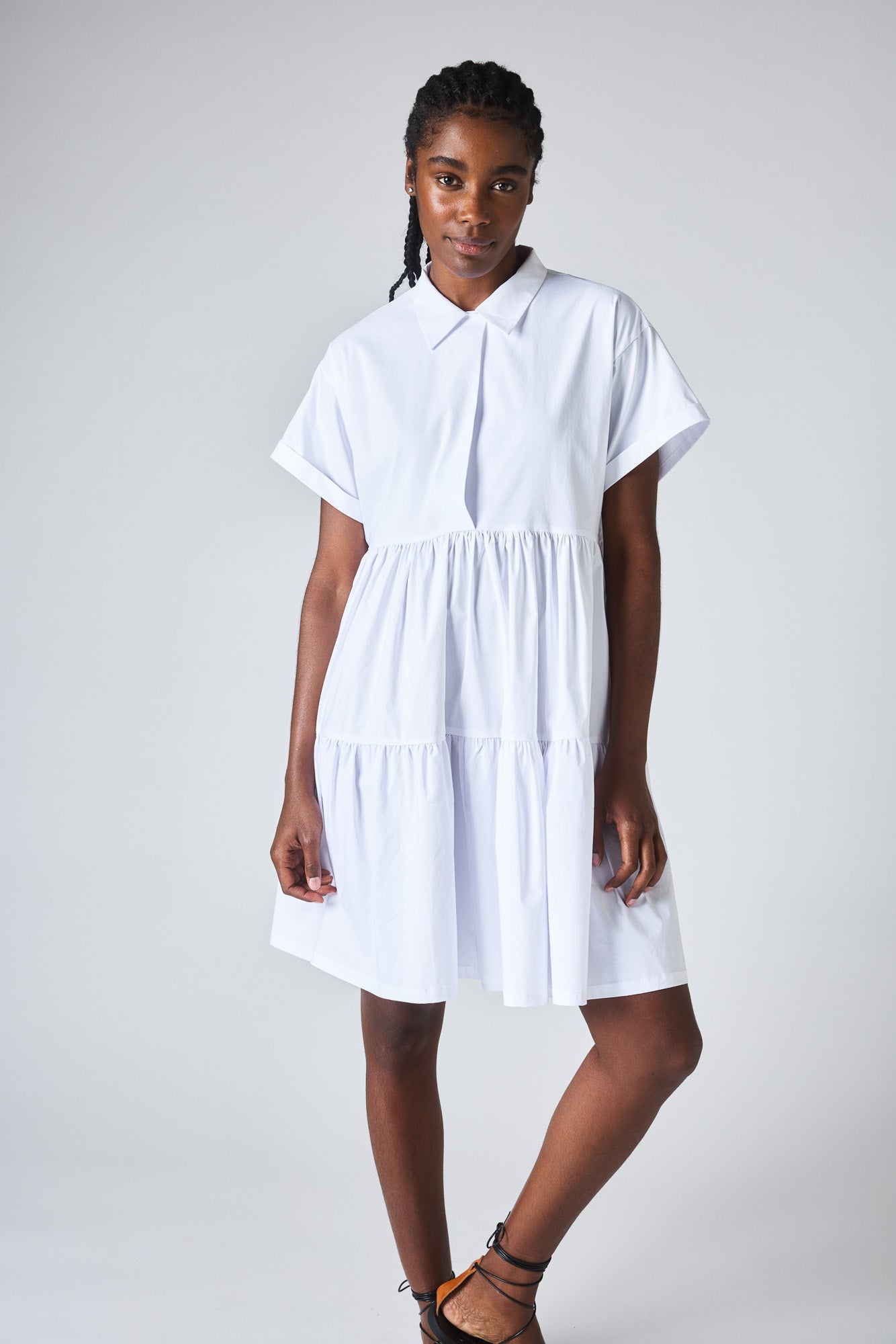 Walking On Air Poplin Dress